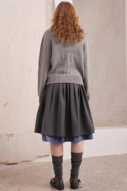 Knitted Fair Isle Cardigan