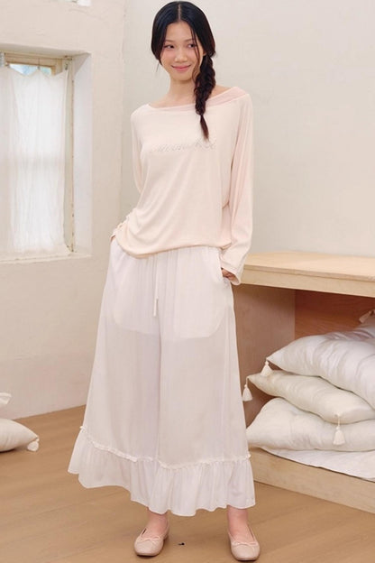 Breeze Elastic Waist Slimming Pants