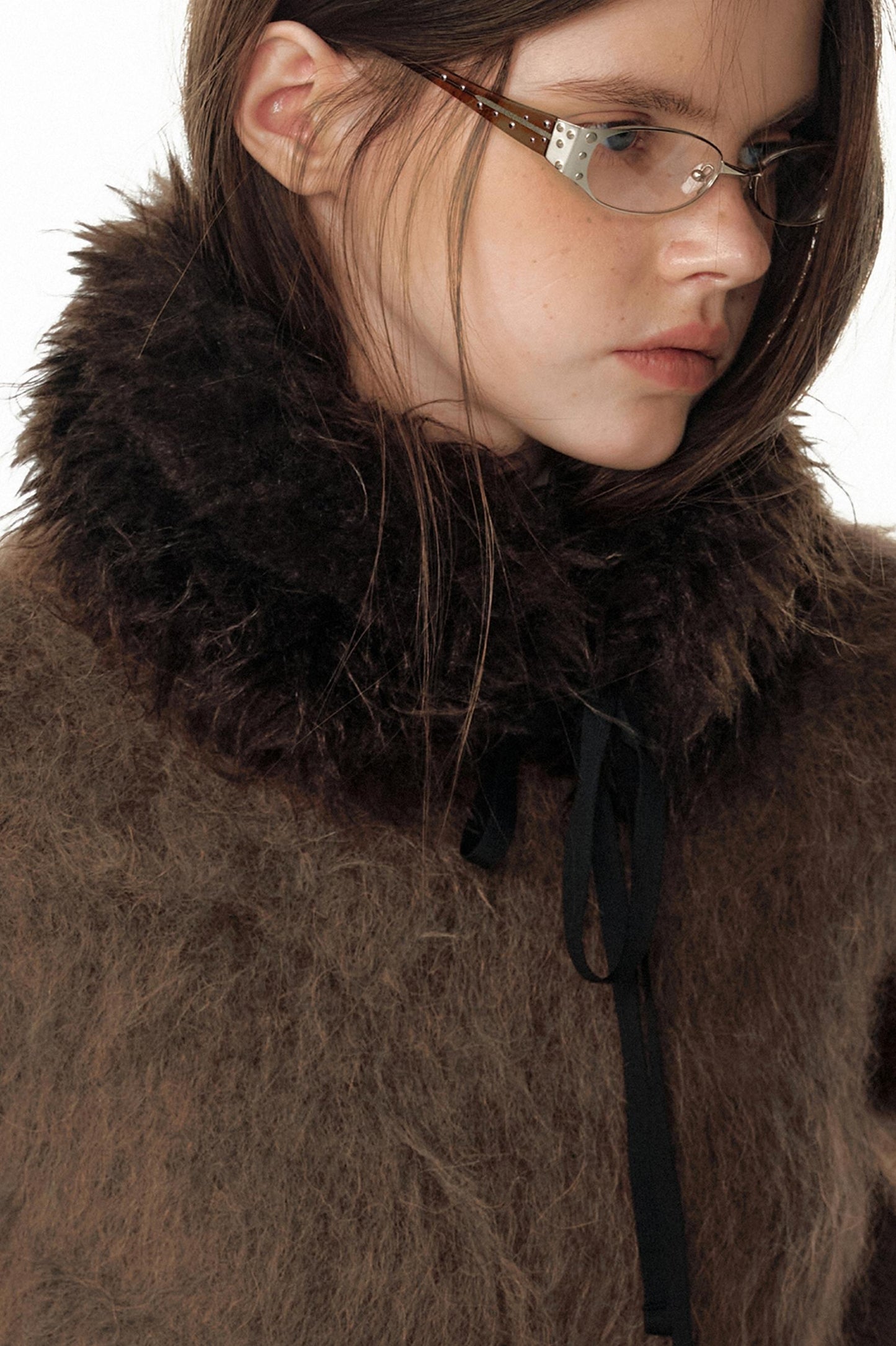 Faux Fur Collar Scarf