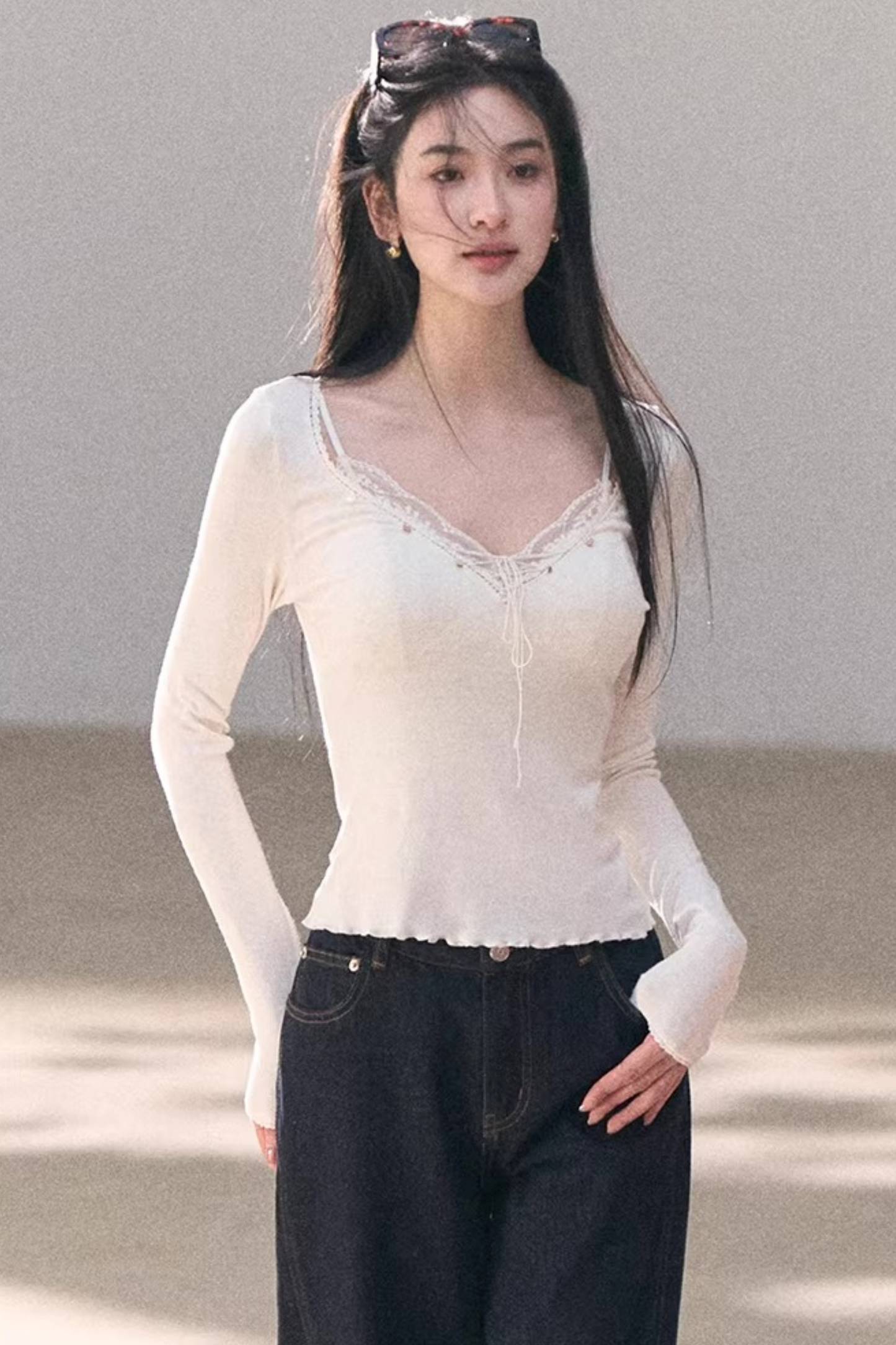 Bright Emotions Linen Knit Sweater