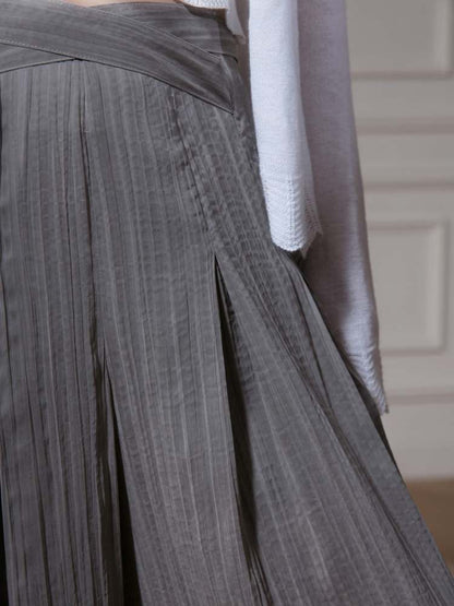 Pleated Loose Wide Pants