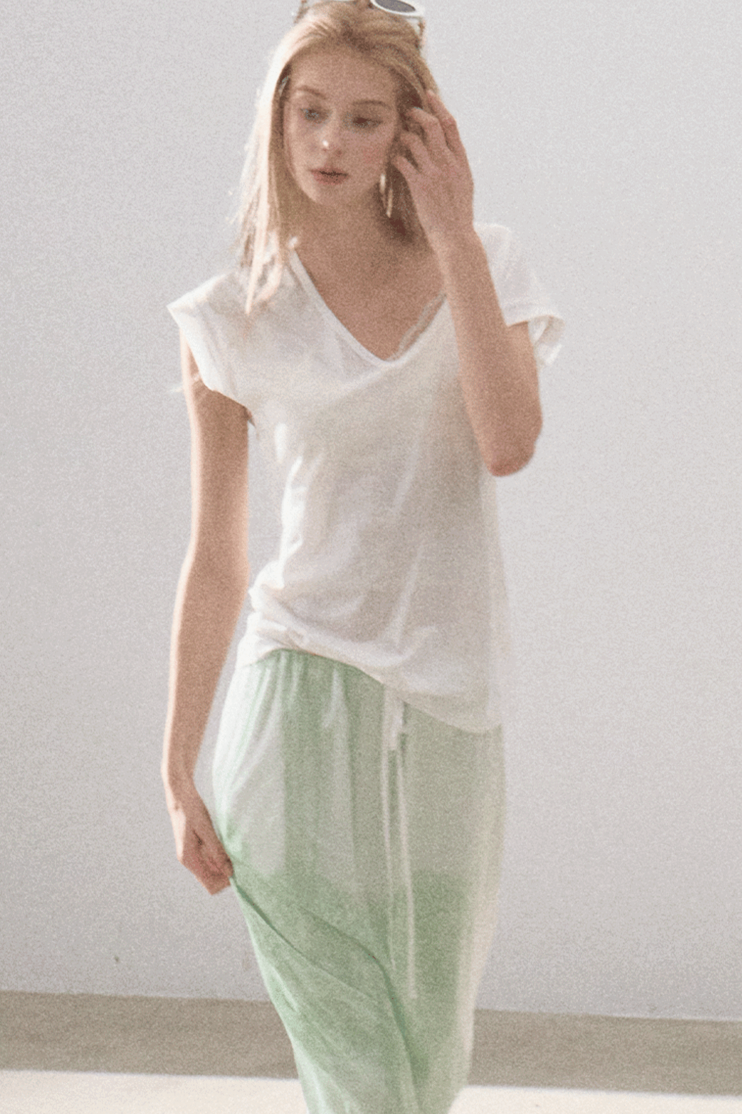 Soft Lace A-Line Skirt