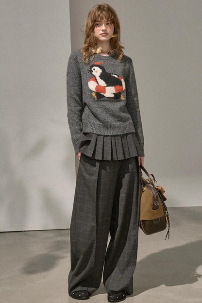 Vintage Crew Neck Sweater