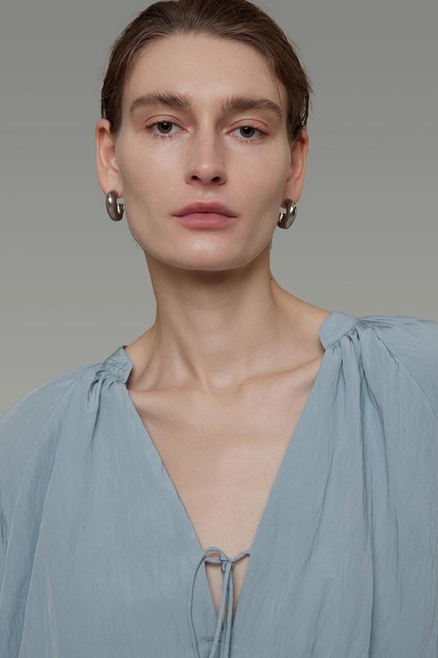 Autumn Lantern Sleeve Top