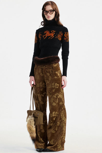 Vintage Jacquard Sweater