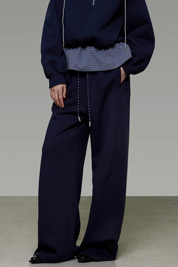 Autumn Drape Slimming Wide-Leg Pants