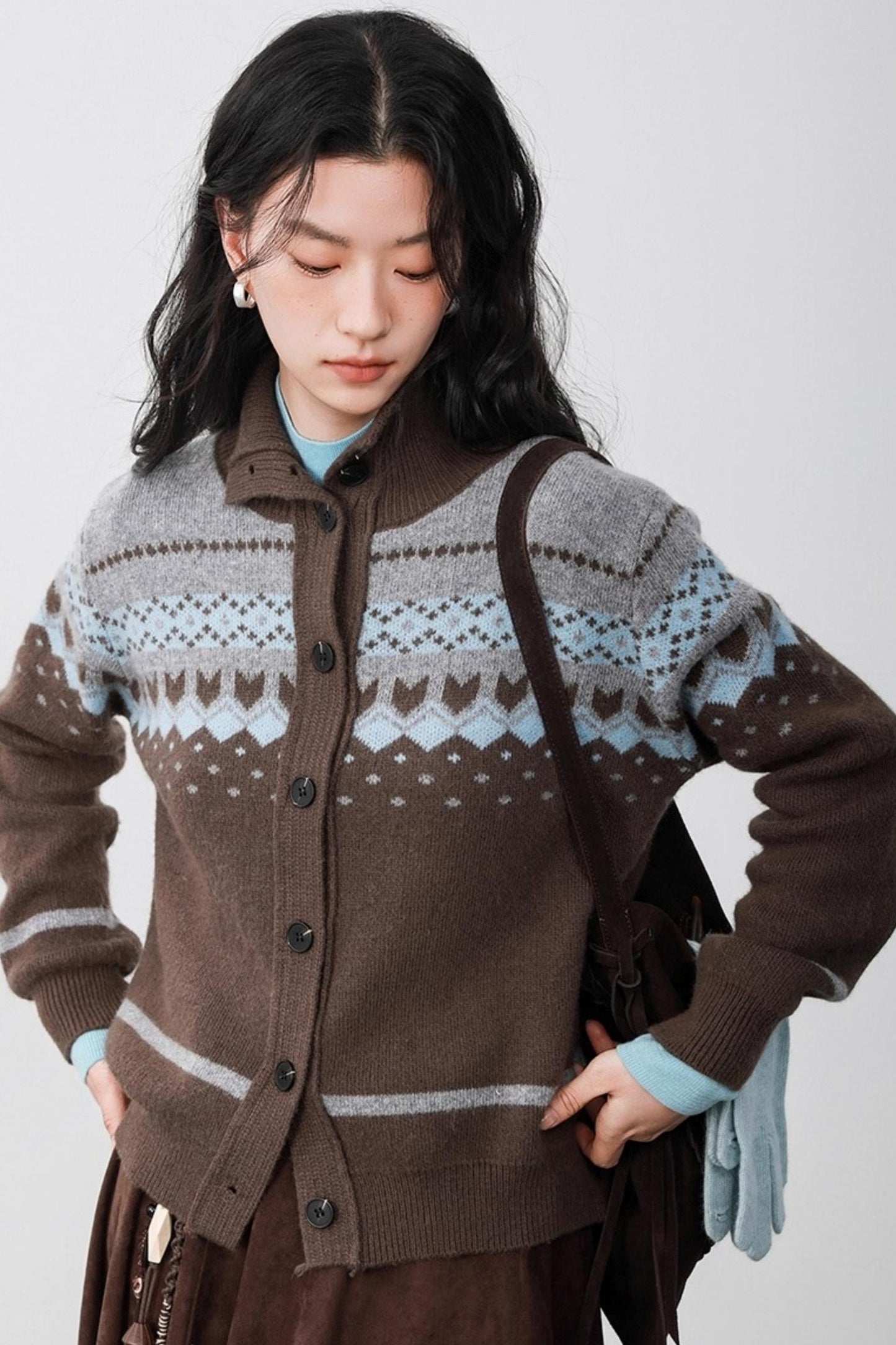 Sea Salt Fair Isle Cardigan