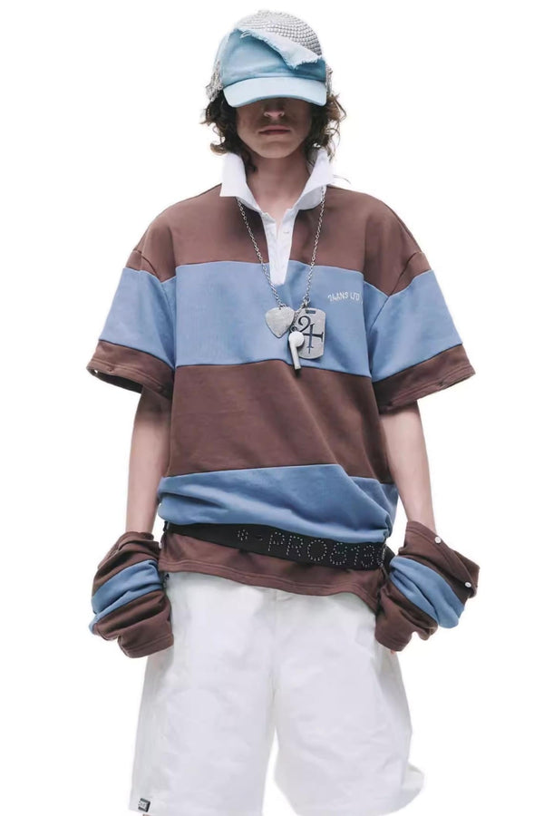 Punk Structured Oversized T-Shirt