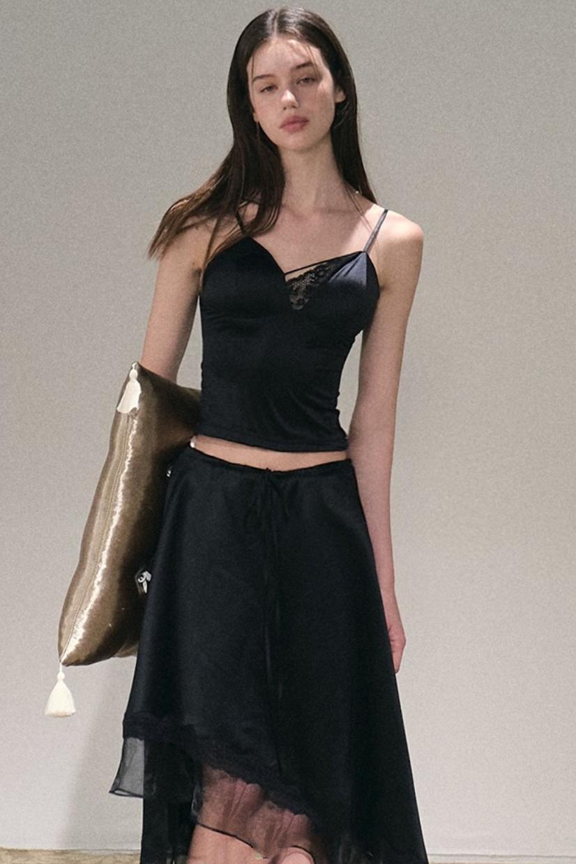 Naia Organ Acetate Skirt
