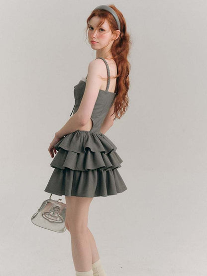 Camisole Cake Skirt Dress