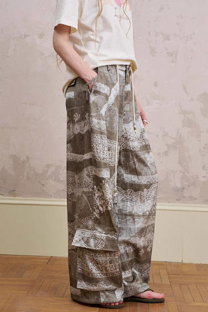 Floral Pocket Lounge Pants