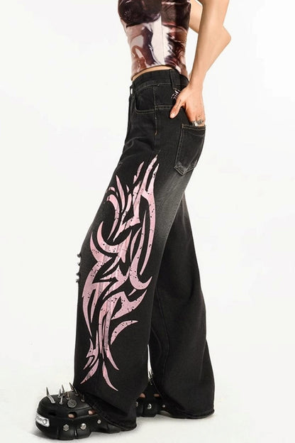 Milk Cool Murray Wide-Leg Jeans