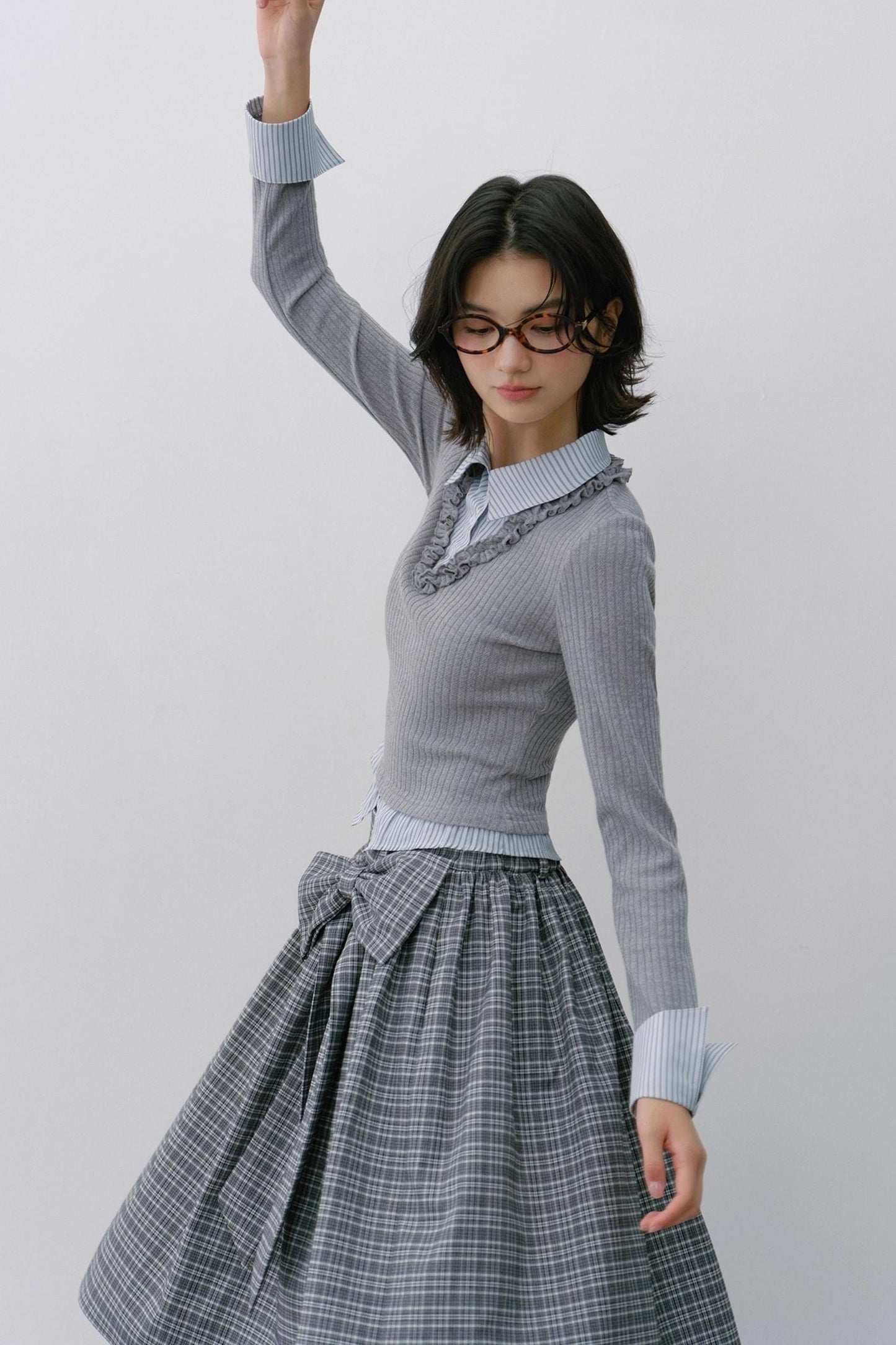 Patchwork Striped Top