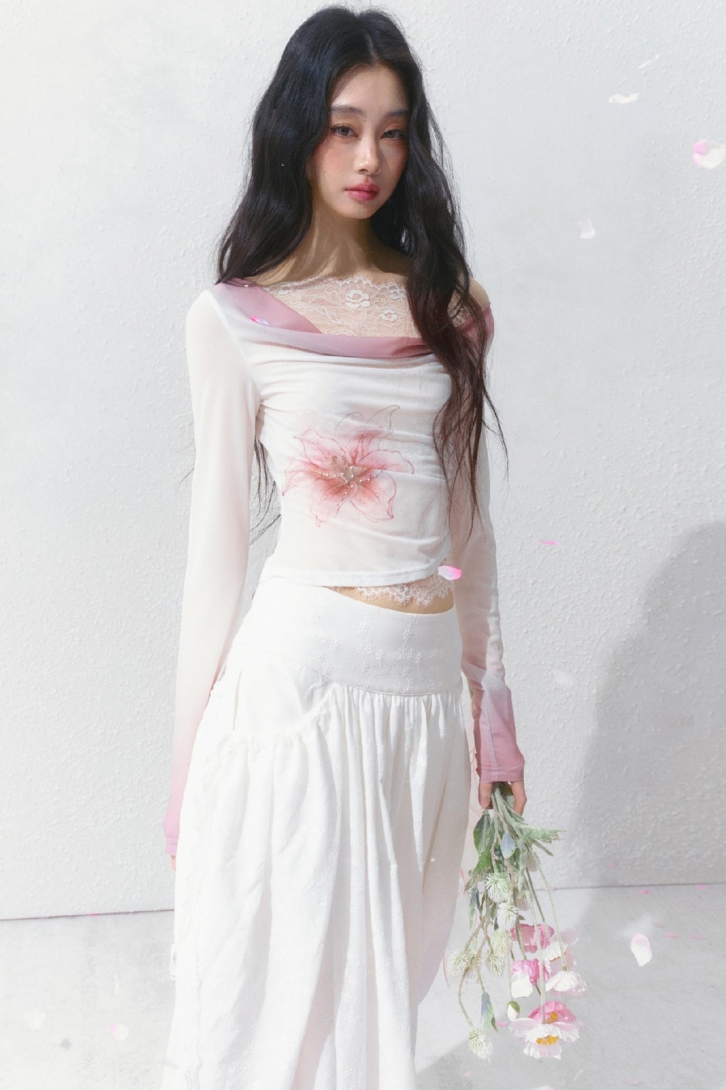 Romantic Lace Patchwork Tee