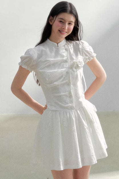 Retro Style Cheongsam Dress
