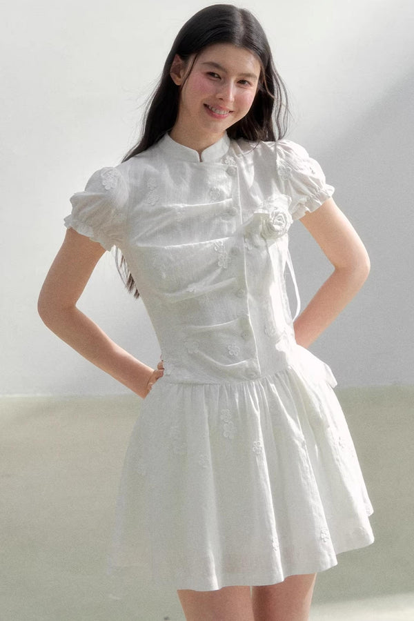 Retro Style Cheongsam Dress