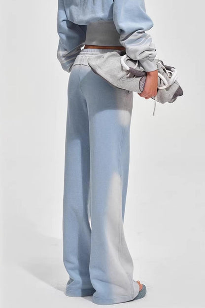 Ausgestellte Baumwollhose im Equestrian-Stil