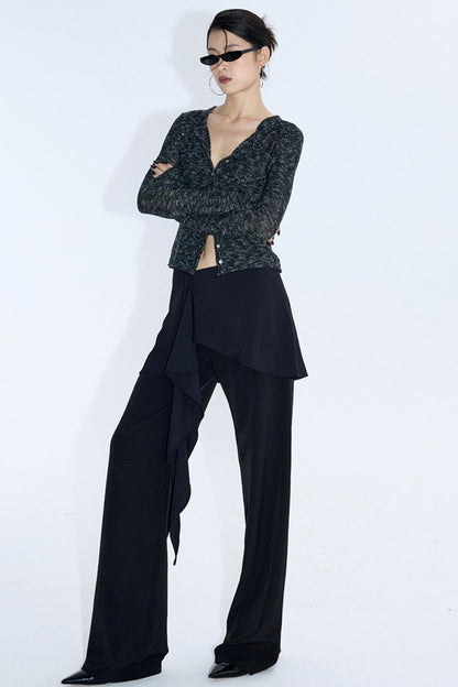 Glitter Sequins Knitted Top