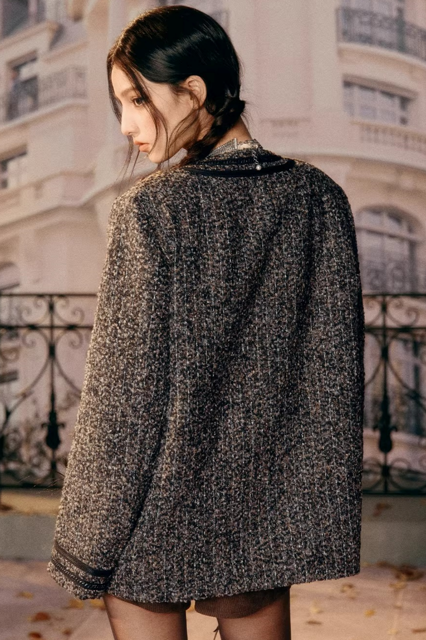 Vintage Tweed Chanel Jacke
