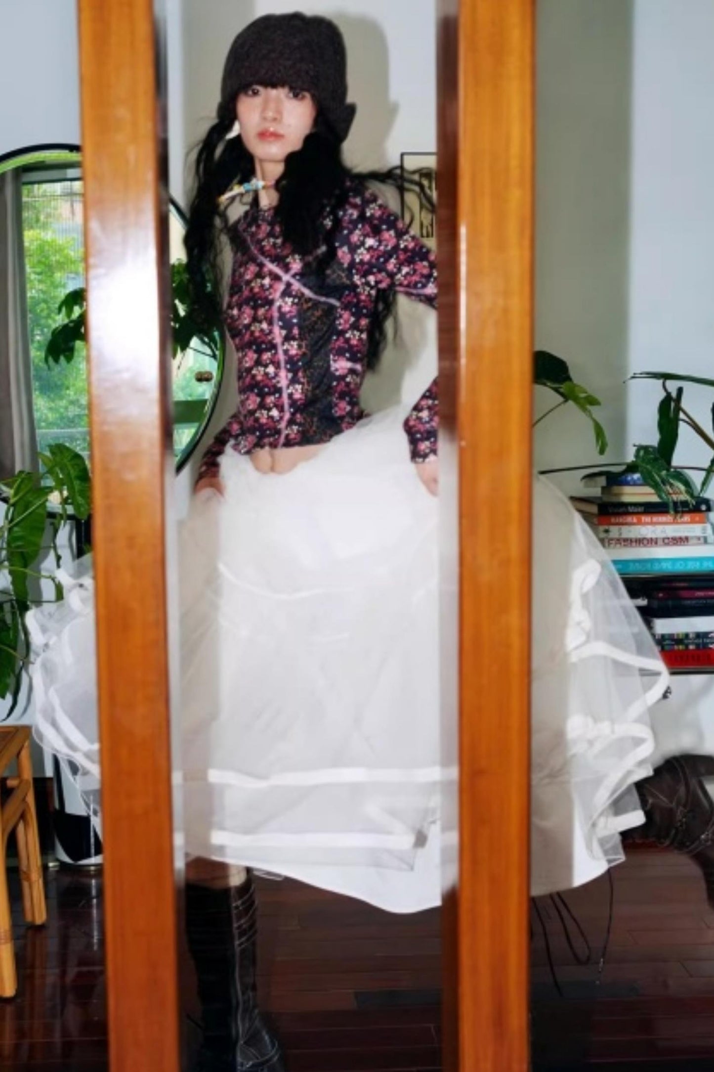 Vintage Leopard Velvet T-Shirt