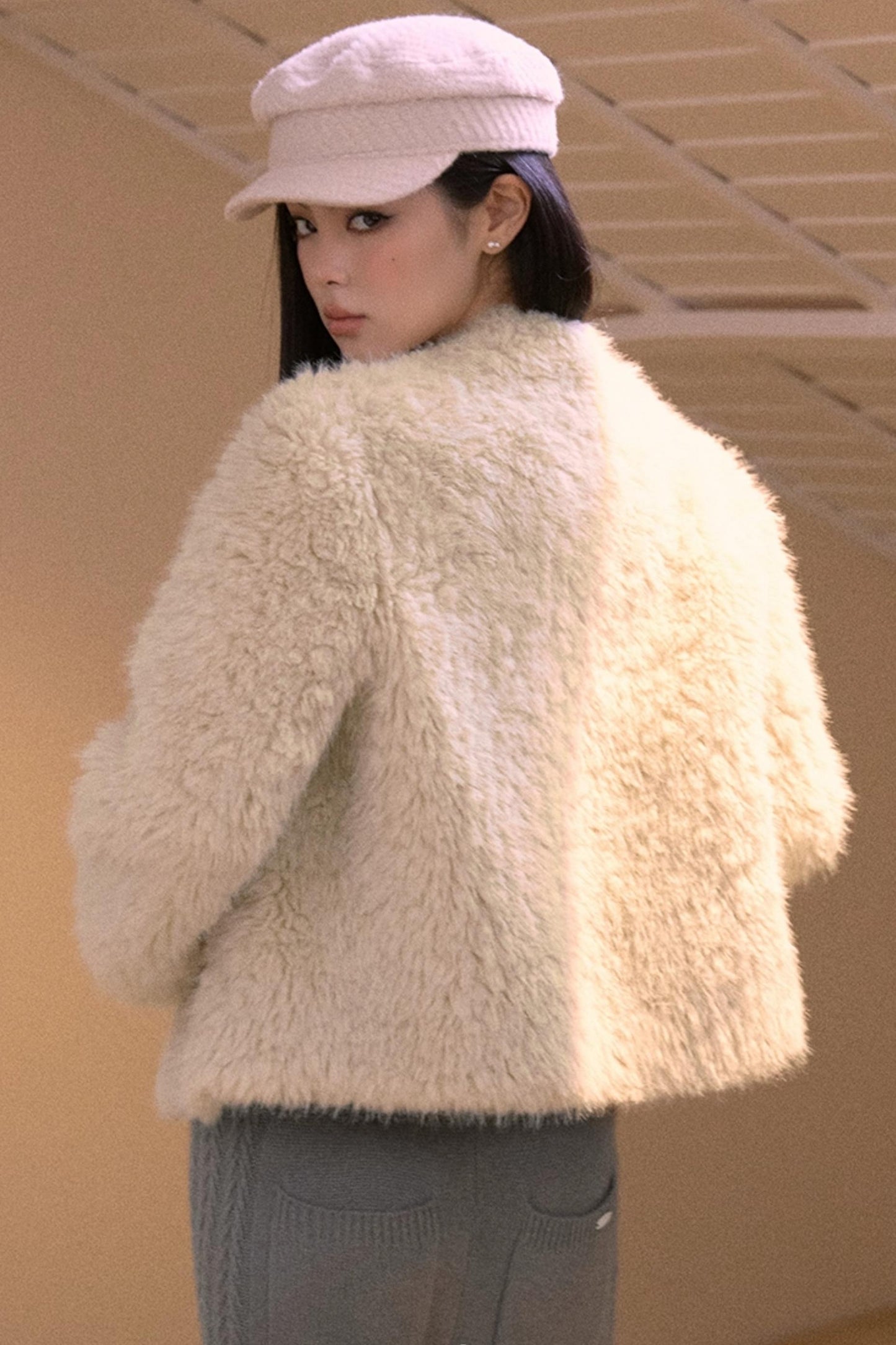 Faux Fur Winter Jacket