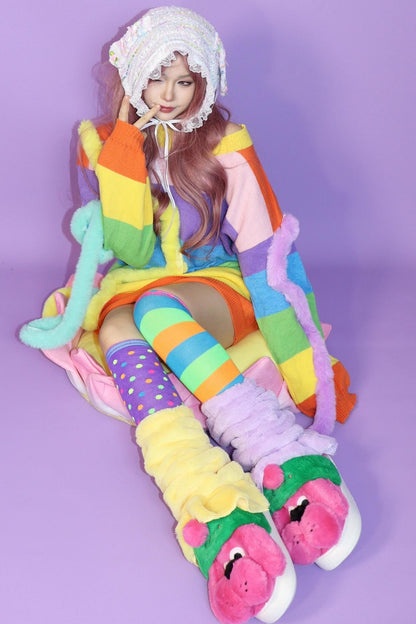 Neon Winter Socks Set