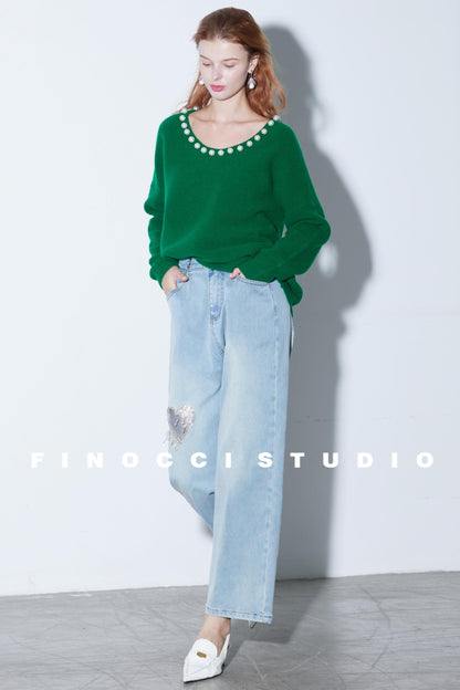 Eco-Friendly Fleece-Lined Jeans