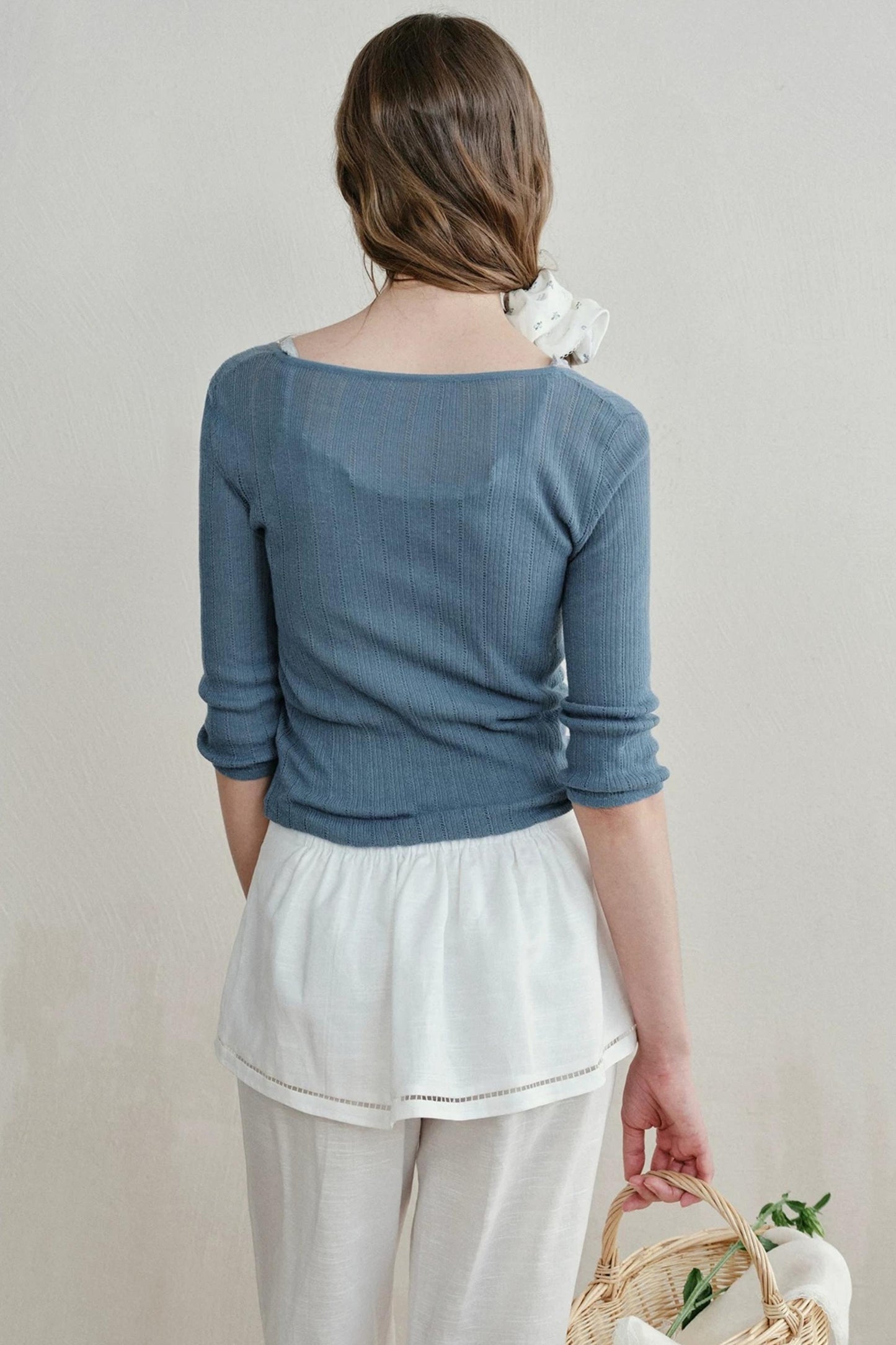 Minimalist Knit Henry Top