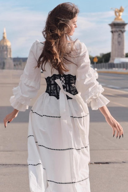 Lace Ghost Ode Dress Set-Up