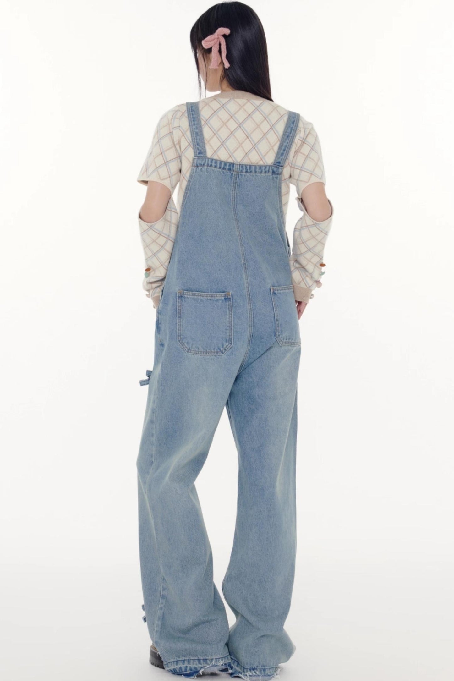 Denim Bib Overalls Pants