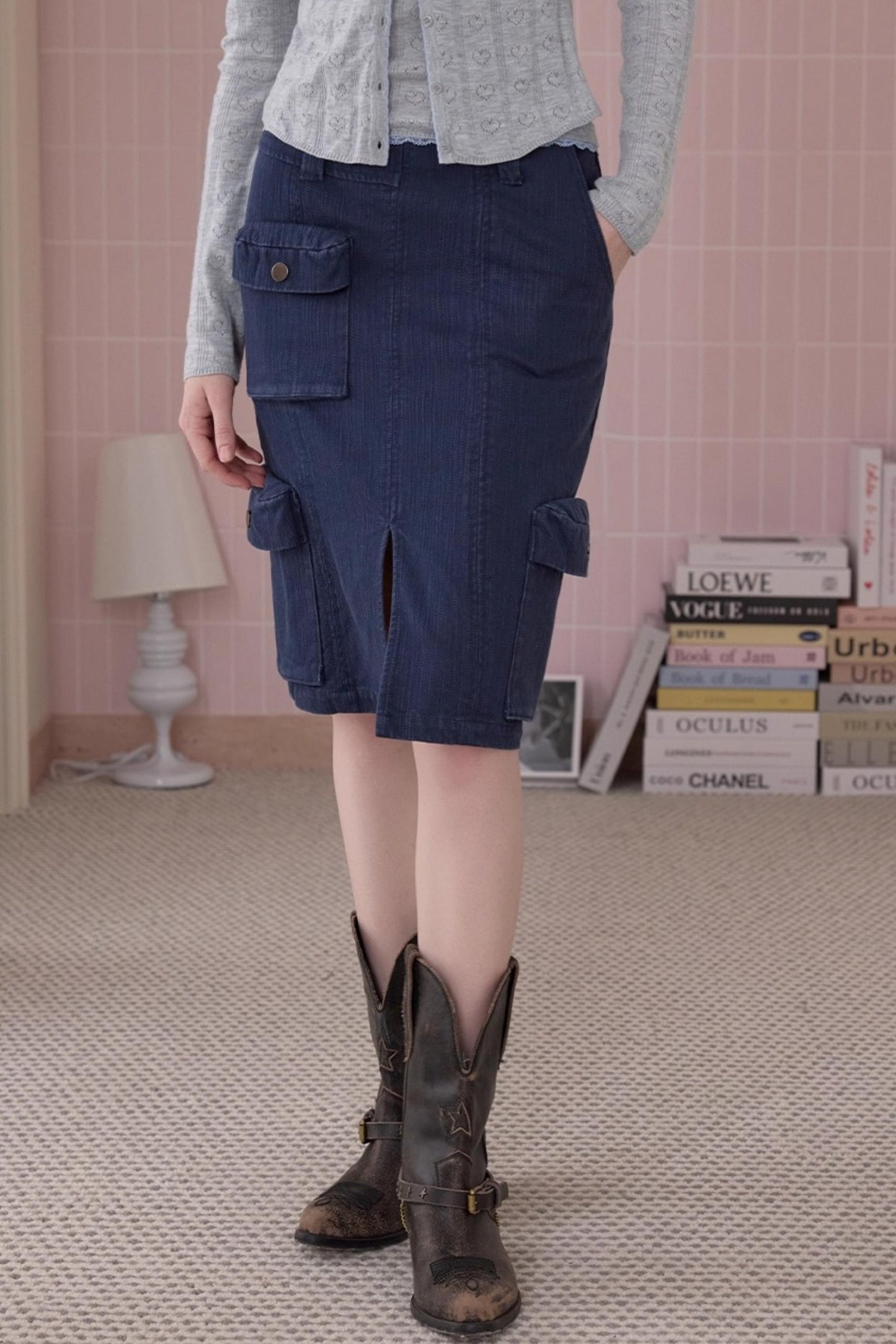 Autumn Style Straight Skirt