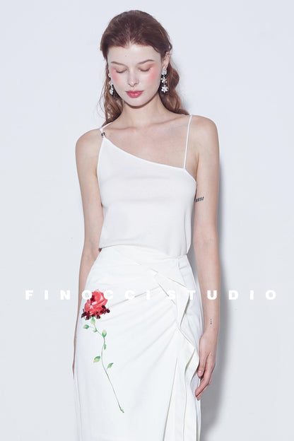 Summer Sparkling Knit Camisole