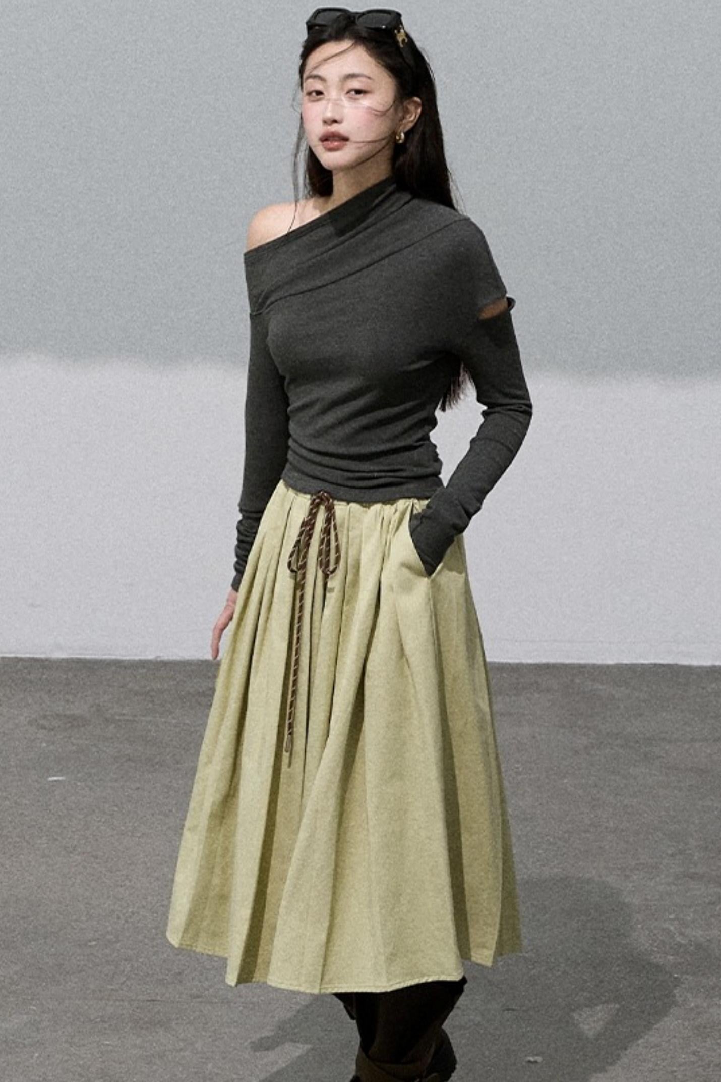 Old Money Style Versatile Skirt