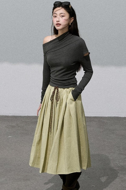 Old Money Style Versatile Skirt