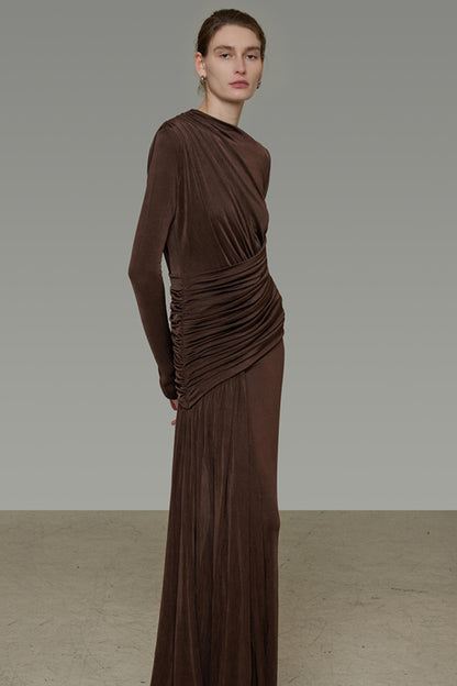 Slim Autumn Long Dress