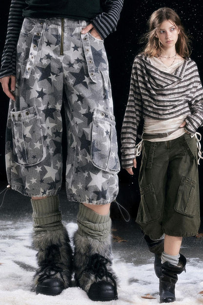 Star Vintage Camouflage Cargo Pants