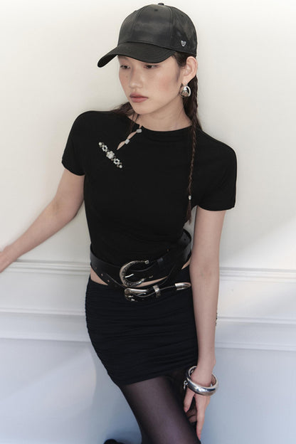 Black Slim Fit T-Shirt