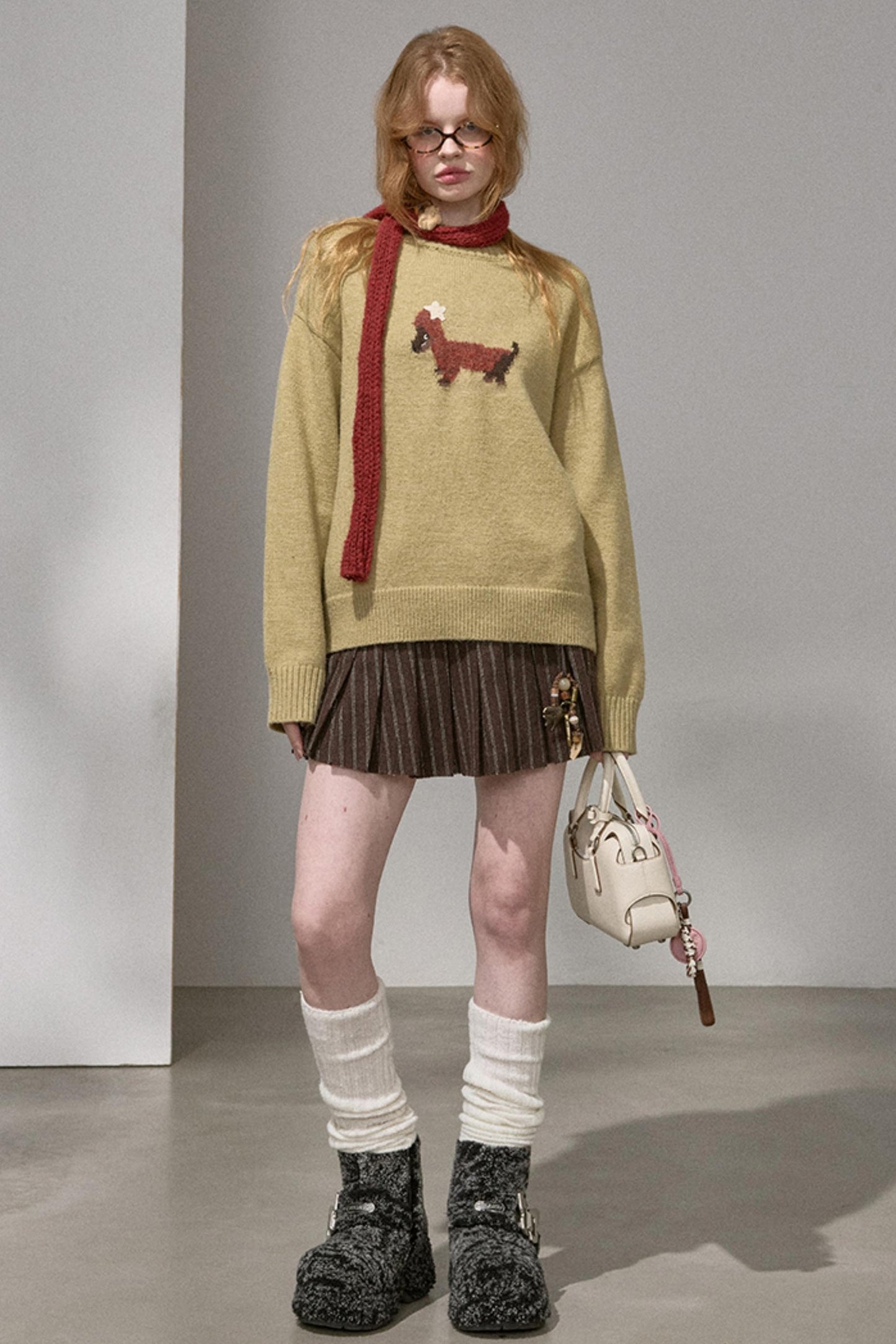 Holiday Dachshund Sweater Top