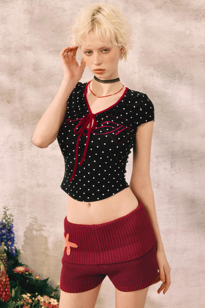 Summer Chic Knit Shorts