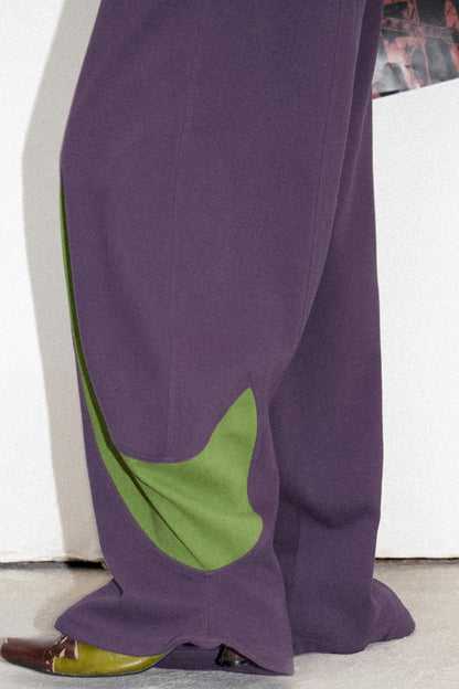 Purple Green Banana Pants