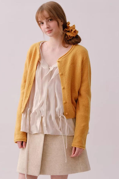 Multi-Color Lace Yarn Hair Tie