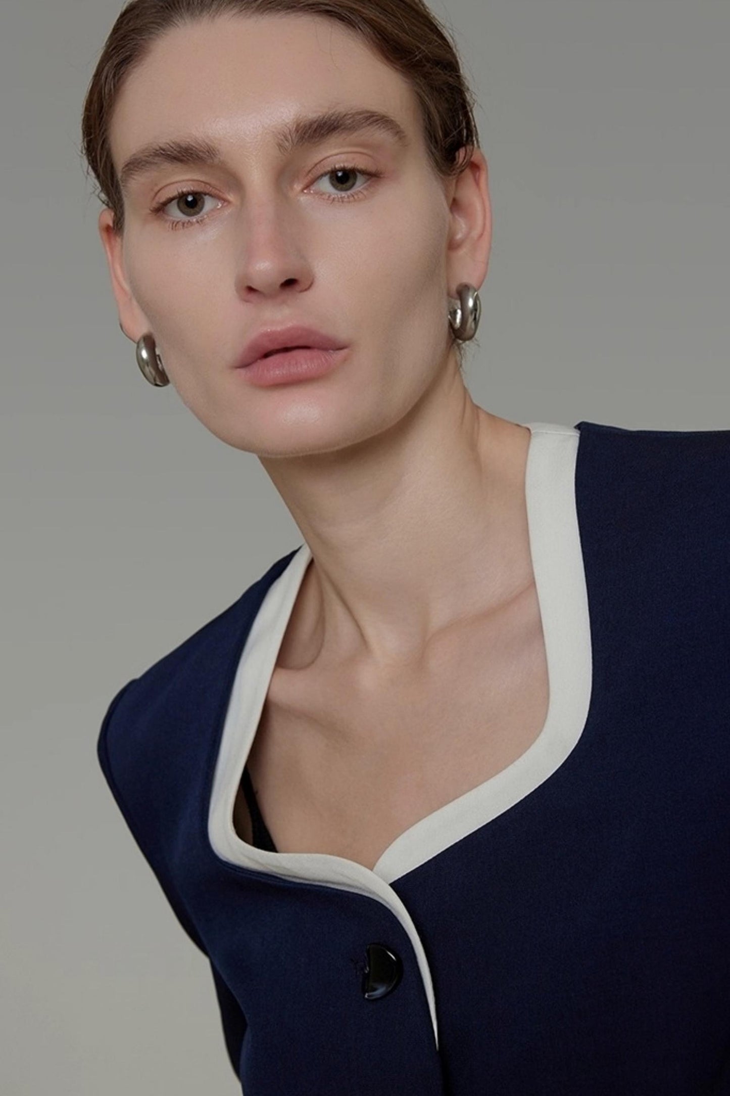 Chic Square Neck Waist Top