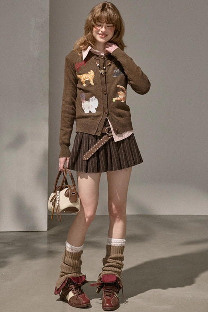 Sweet Kitten Knit Cardigan