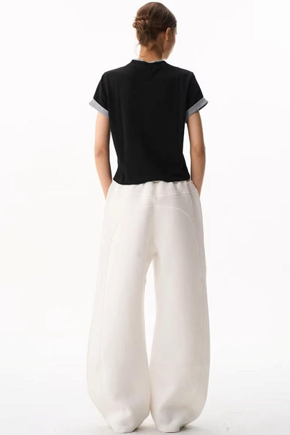Embroidered Slim-Fit Top