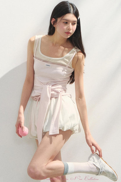 Halter Cloud Skirt