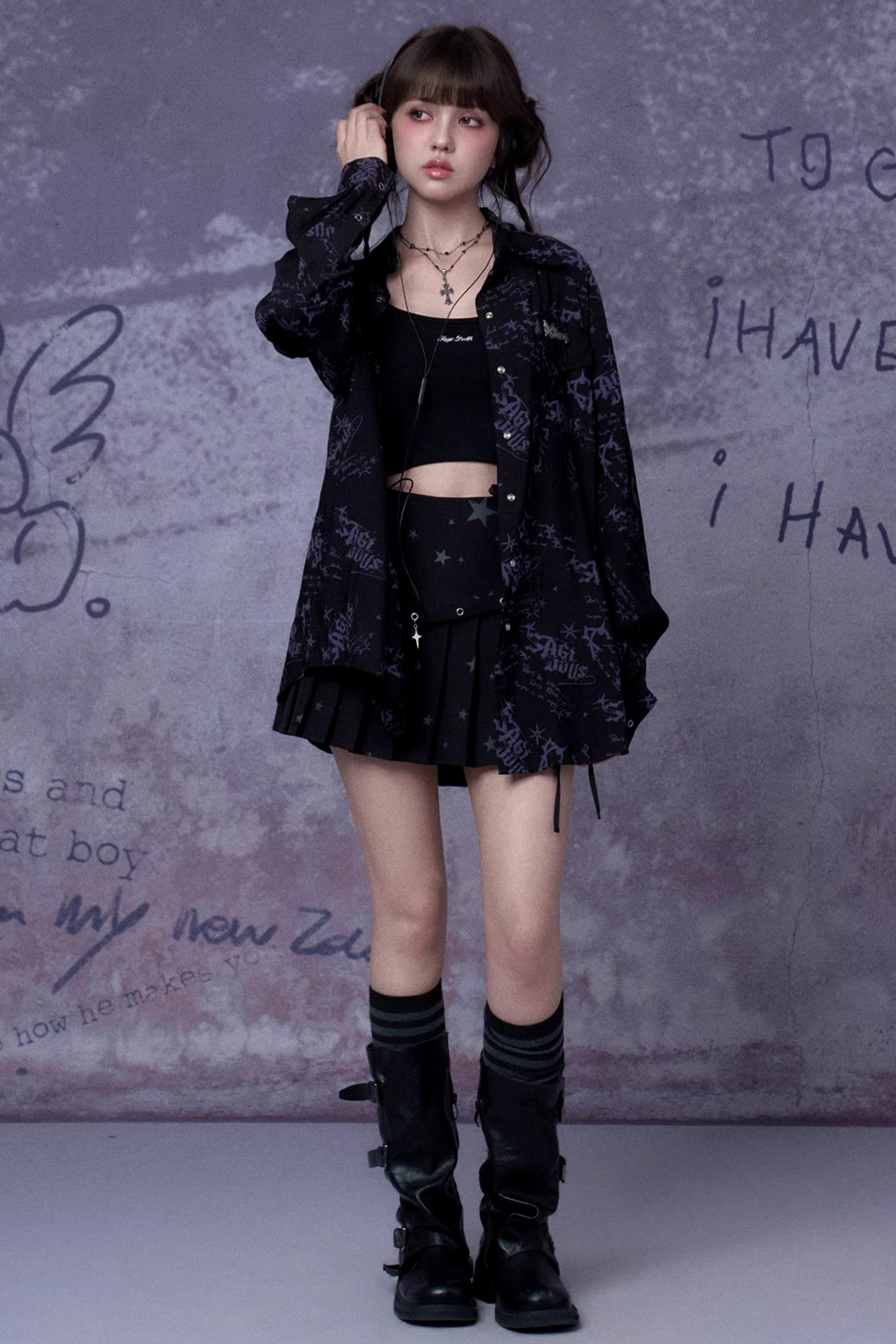 Youthful Spirit Printed Blouse
