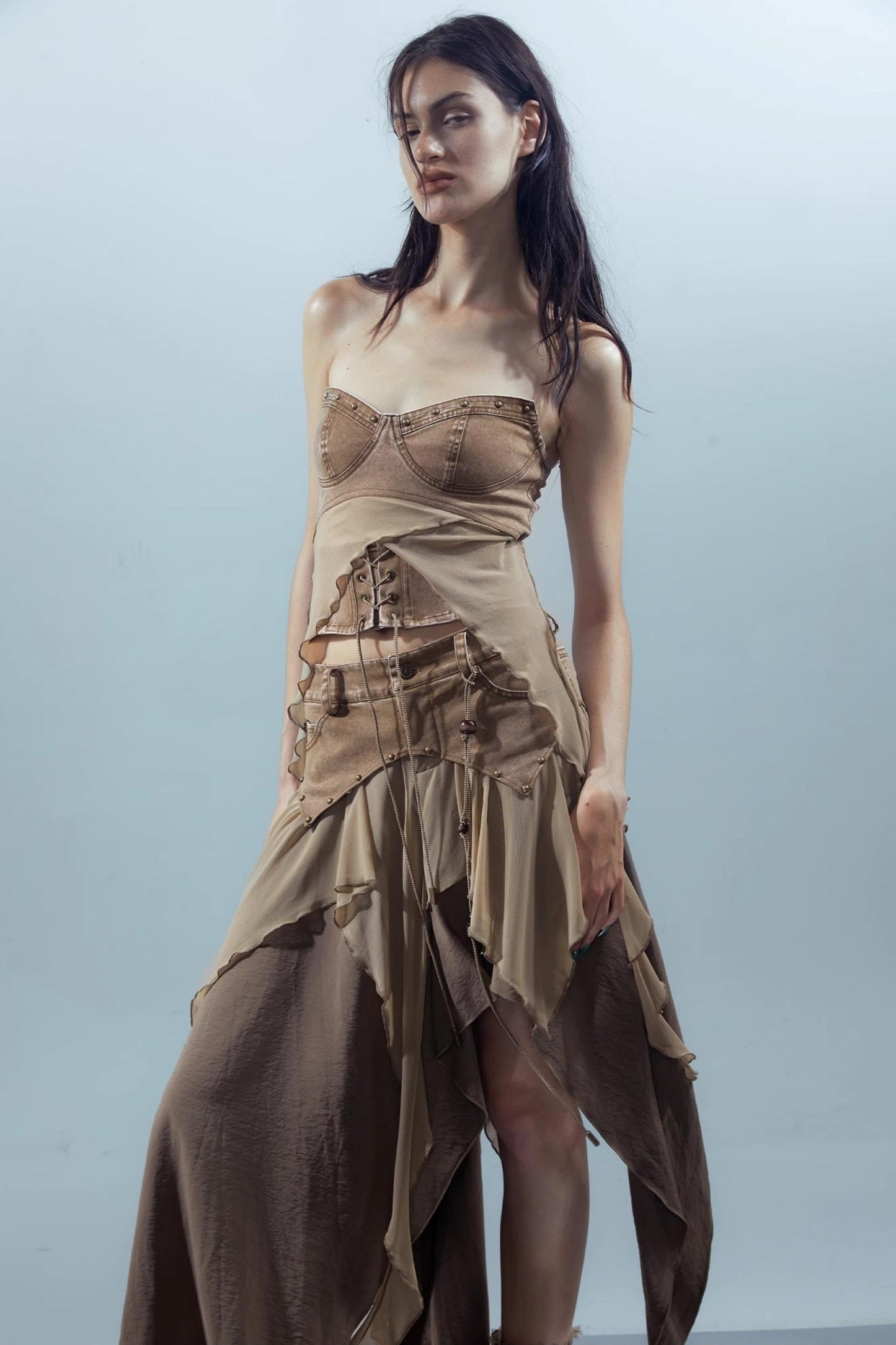 Eclectic Asymmetrical Skirt