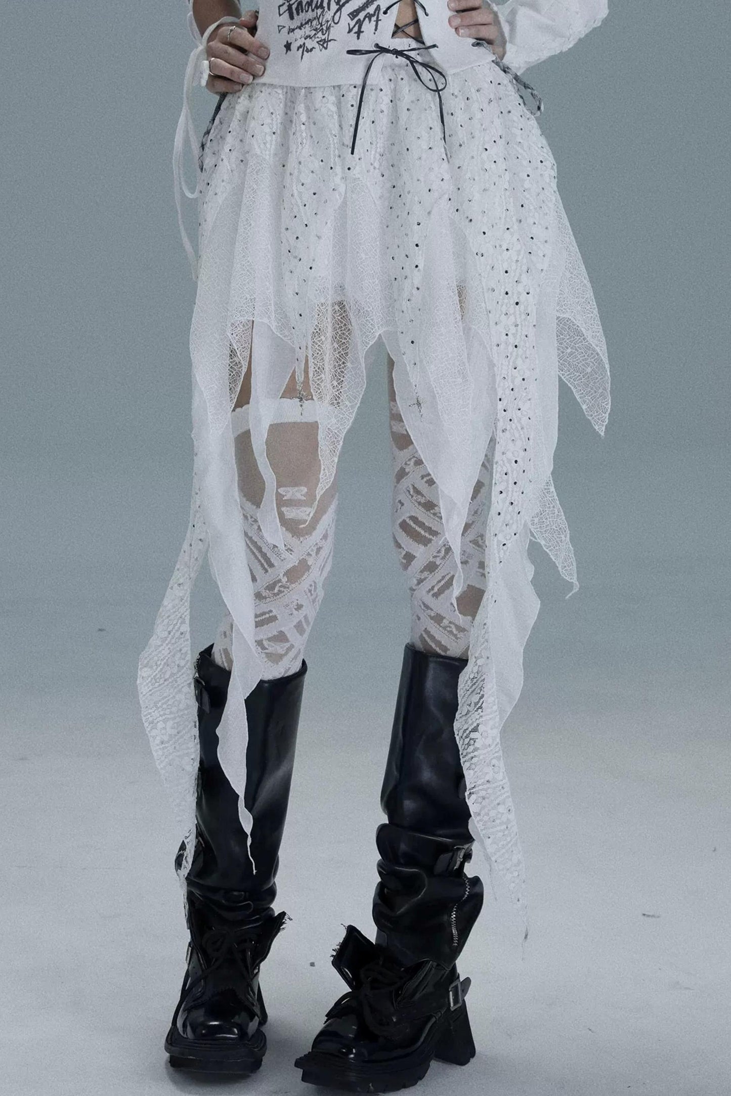 Nightmare Endgame Y2K Skirt