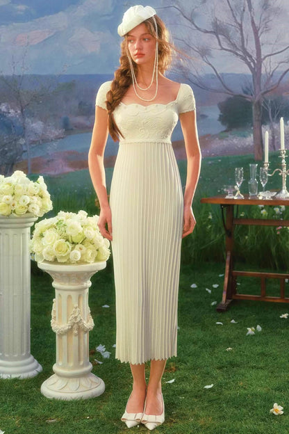 Artemis Lace Knit Dress