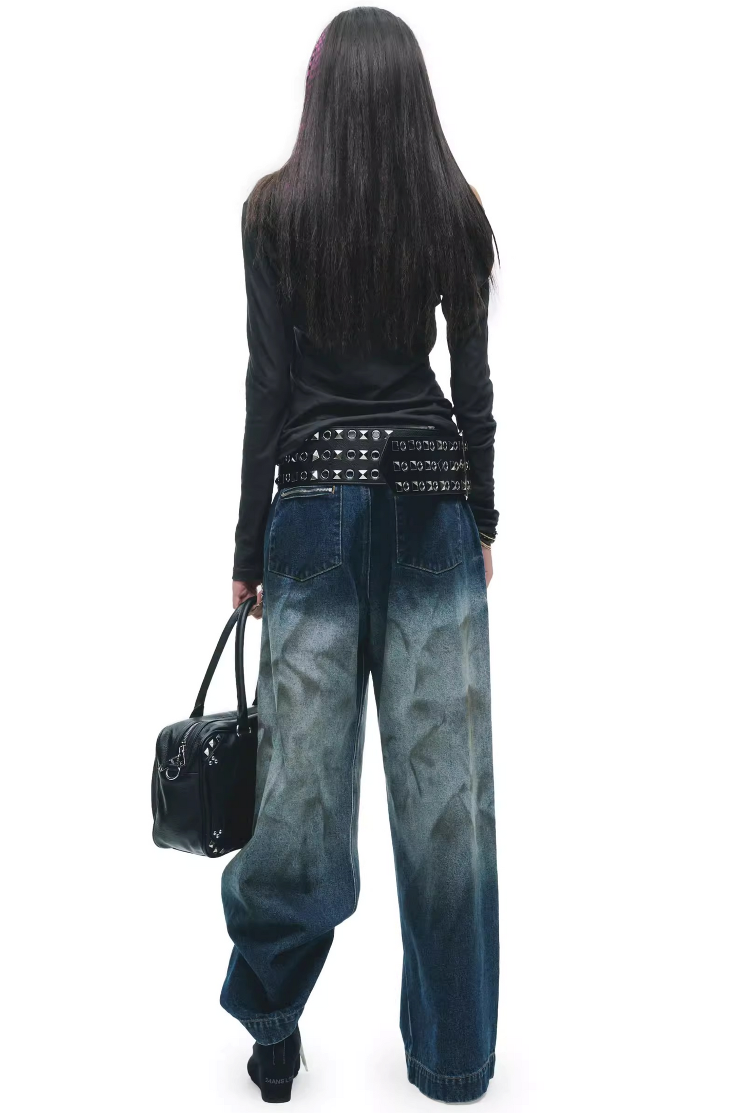 Millennium Mud-Dyed Long-Sleeve Top